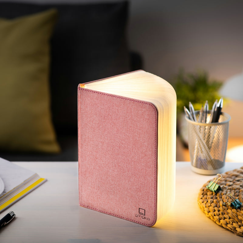 Gingko Smart Book Light – Rechargeable Foldable LED Book Lamp