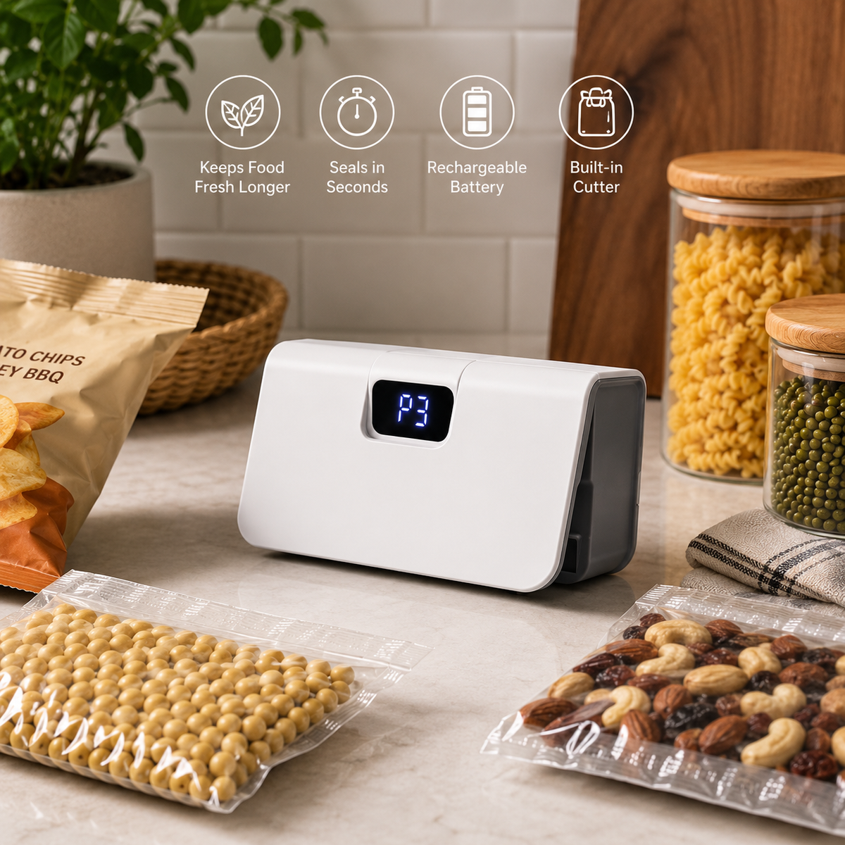 FreshSeal™ – Preserve Freshness & Reduce Food Waste