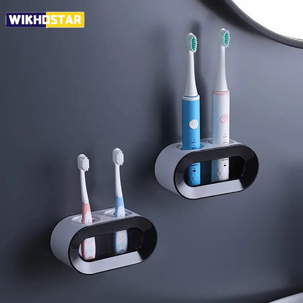 Electric Toothbrush Holder Wall Mounted Organizer-Homynord