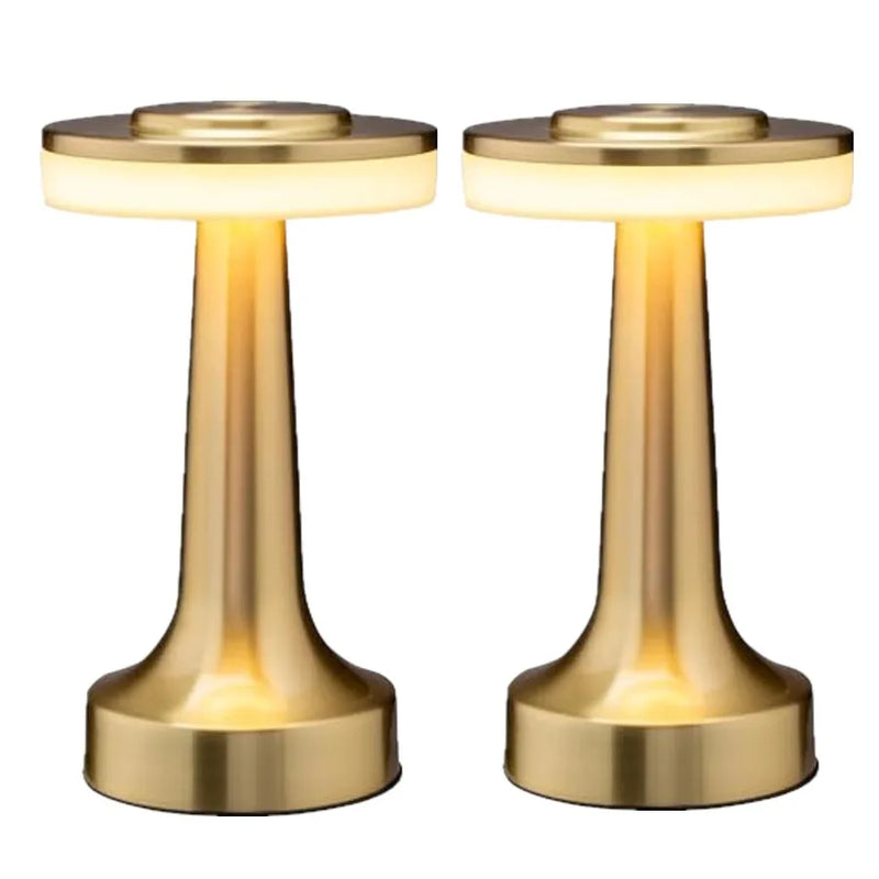Uppladdningsbar Sunset LED-bordslampa – Sladdlös touch-bordslampa (2-pack)