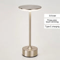 Luxe Rechargeable Metal Table Lamp – Cordless Touch LED Lamp | HomyNord