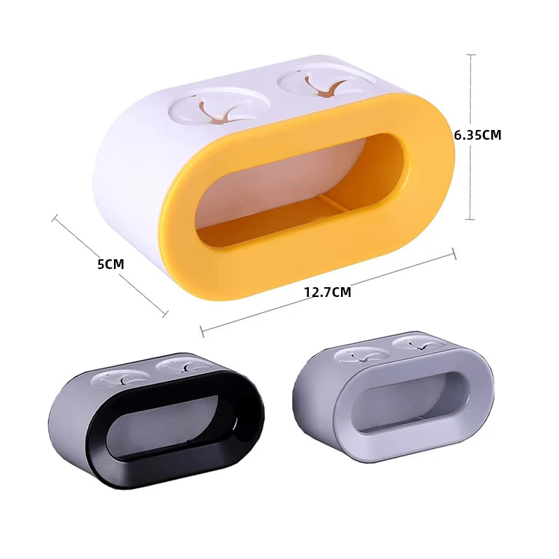 Electric Toothbrush Holder Wall Mounted Organizer-Homynord