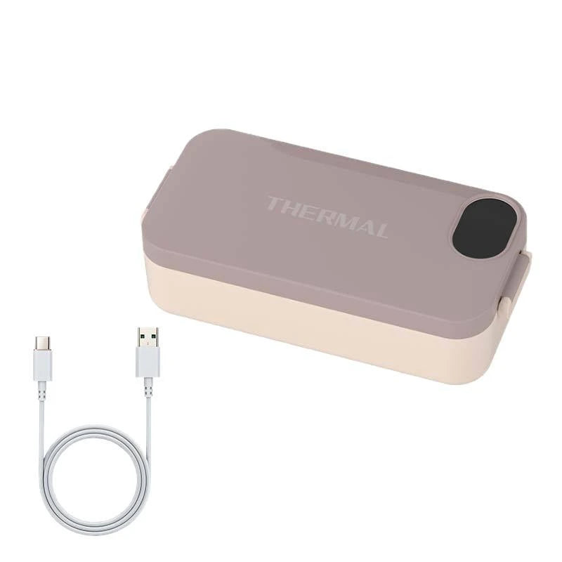 Portable Rechargeable Electric Lunch Box – Smart Heating & Heat Preservation