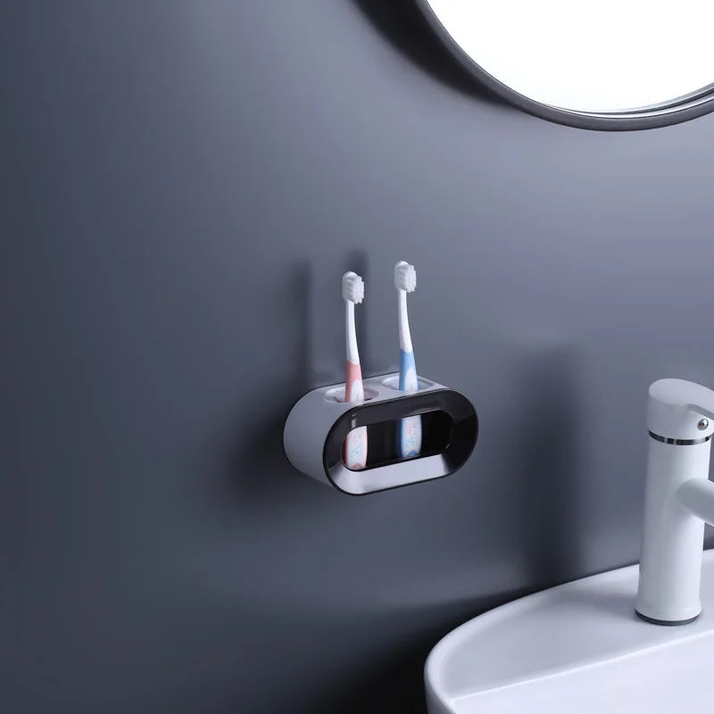 Electric Toothbrush Holder Wall Mounted Organizer-Homynord