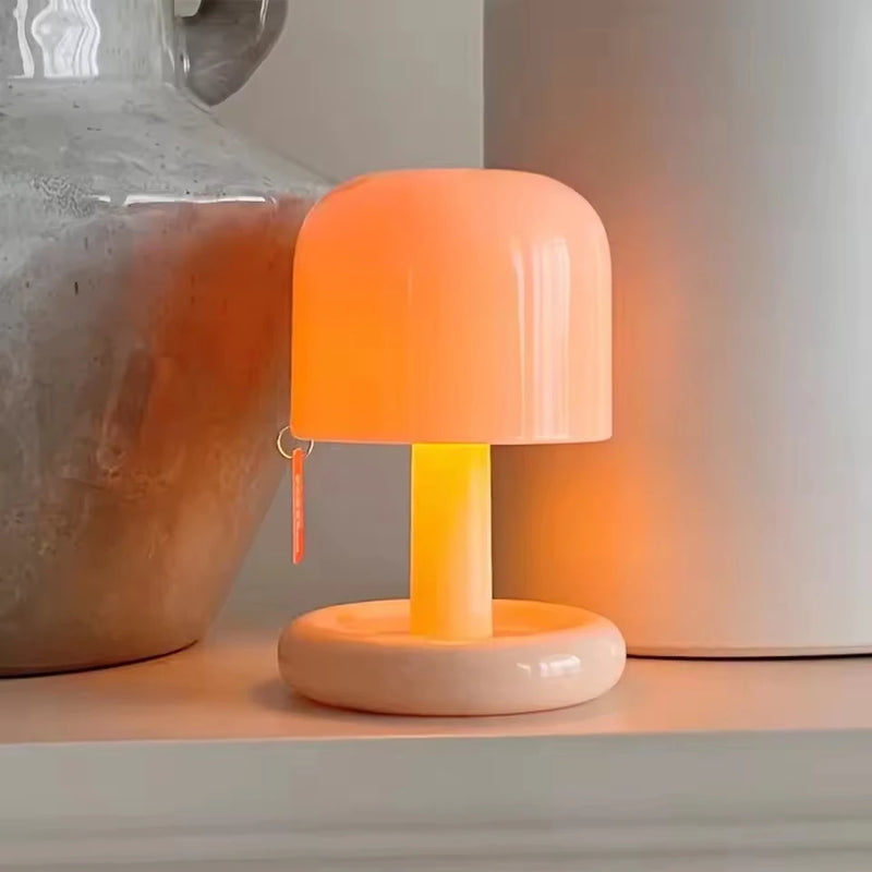 Rechargeable Sunset LED Table Lamp – Touch Control Ambient Night Light