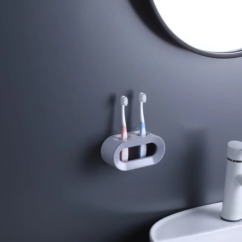 Electric Toothbrush Holder Wall Mounted Organizer-Homynord