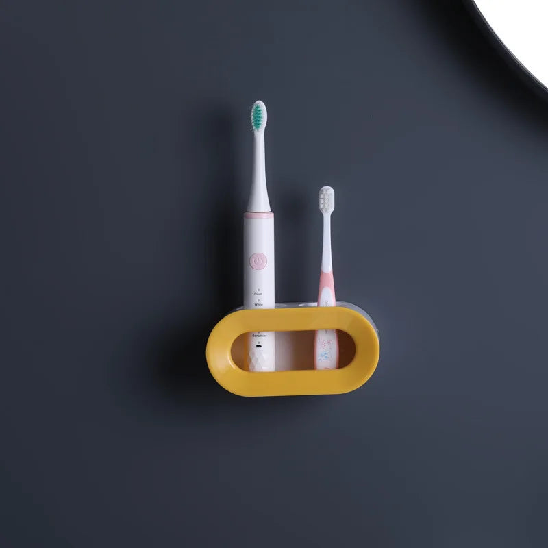 Electric Toothbrush Holder Wall Mounted Organizer-Homynord