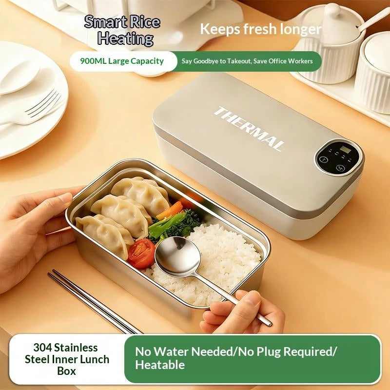Portable Rechargeable Electric Lunch Box – Smart Heating & Heat Preservation