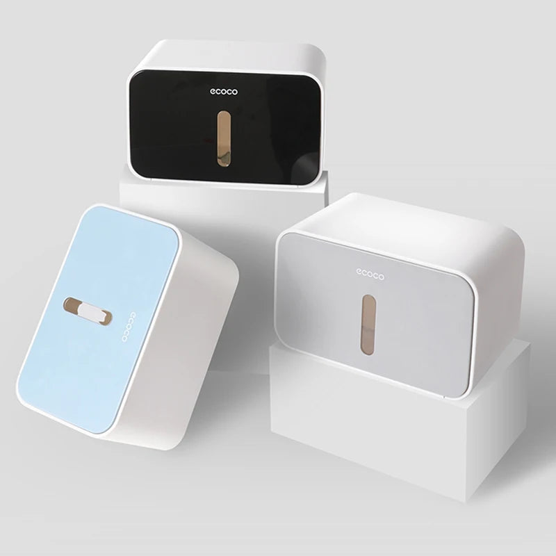 Waterproof Wall-Mounted Toilet Paper Holder-Homynord