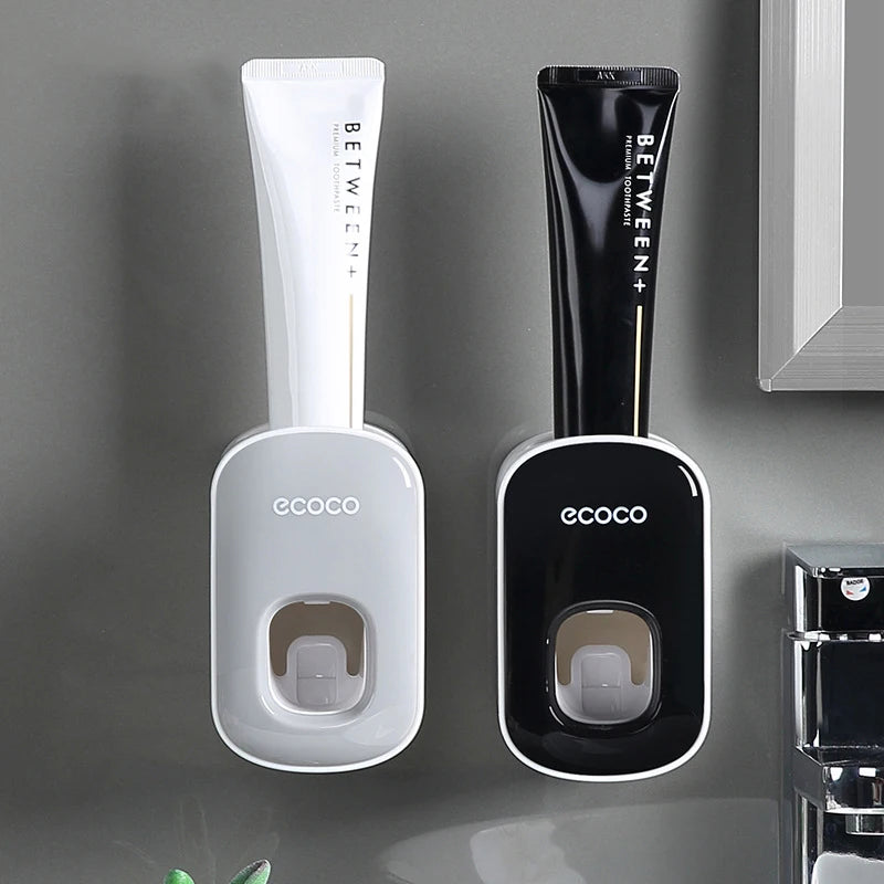 Automatic Wall-Mounted Toothpaste Dispenser & Holder