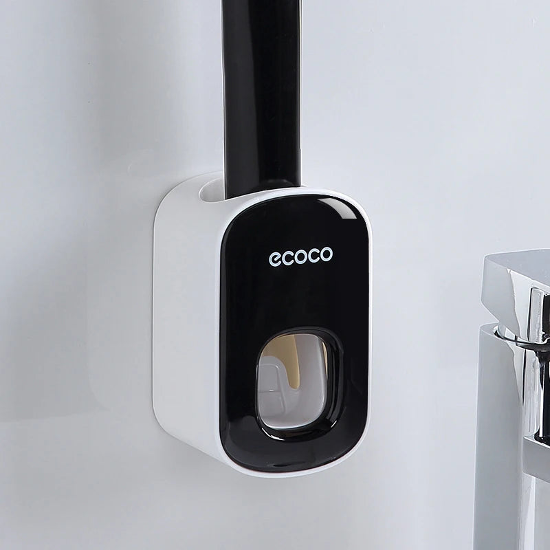 Automatic Wall-Mounted Toothpaste Dispenser & Holder