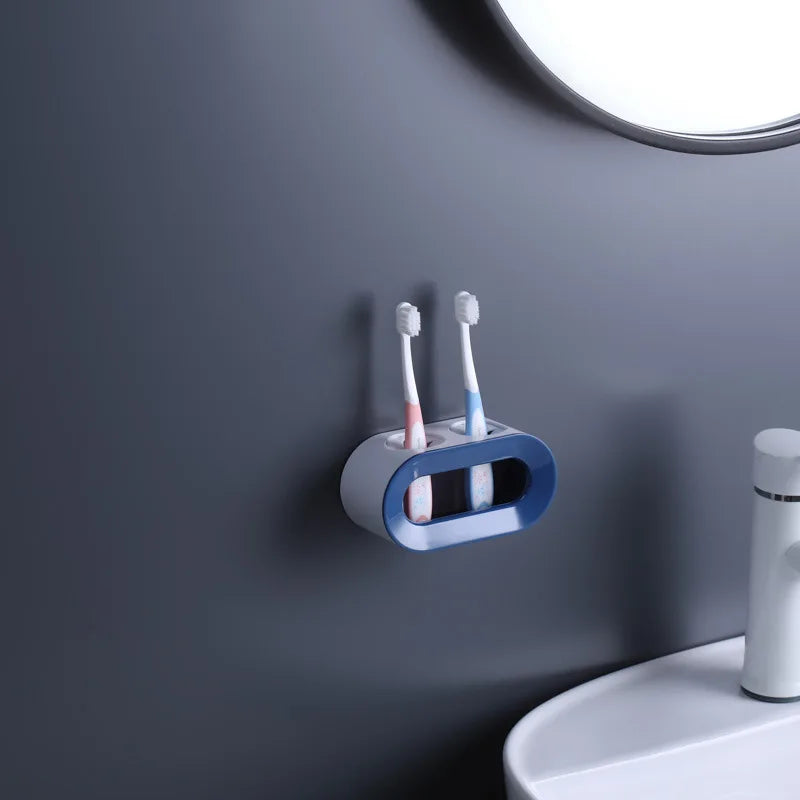 Electric Toothbrush Holder Wall Mounted Organizer-Homynord