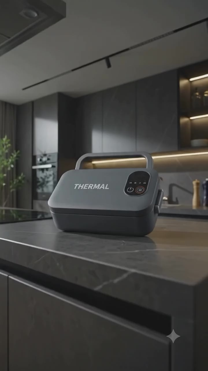 Portable Rechargeable Electric Lunch Box – Smart Heating & Heat Preservation