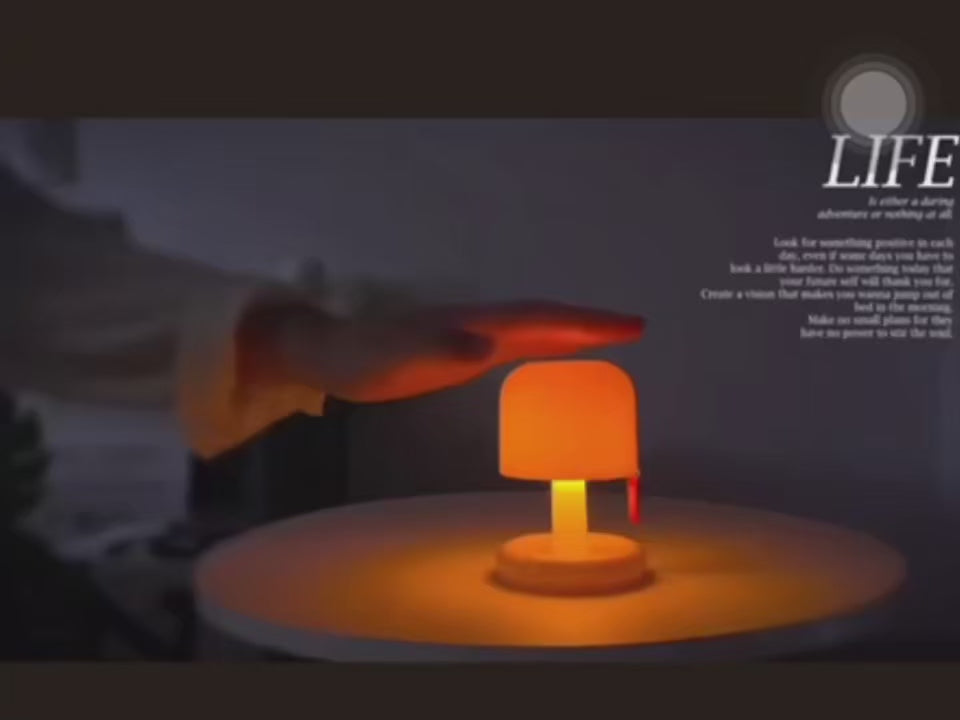 sunset led table lamp
